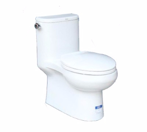 圆悦4.8升节水型连体座厕CP-1836（侧按）